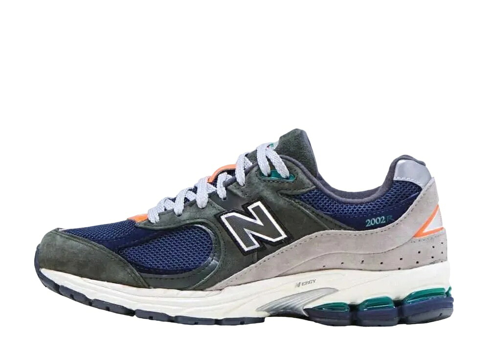 ＼百貨店大売り出し／1000円クーポン券ふり出し中！New Balance ニュー平衡にする 2002R オリーブ/オレンジ色 ニュー平衡にする ML2002RF メンズ スニーカー 駈けっくらシューズ 21SN-ML2002RF