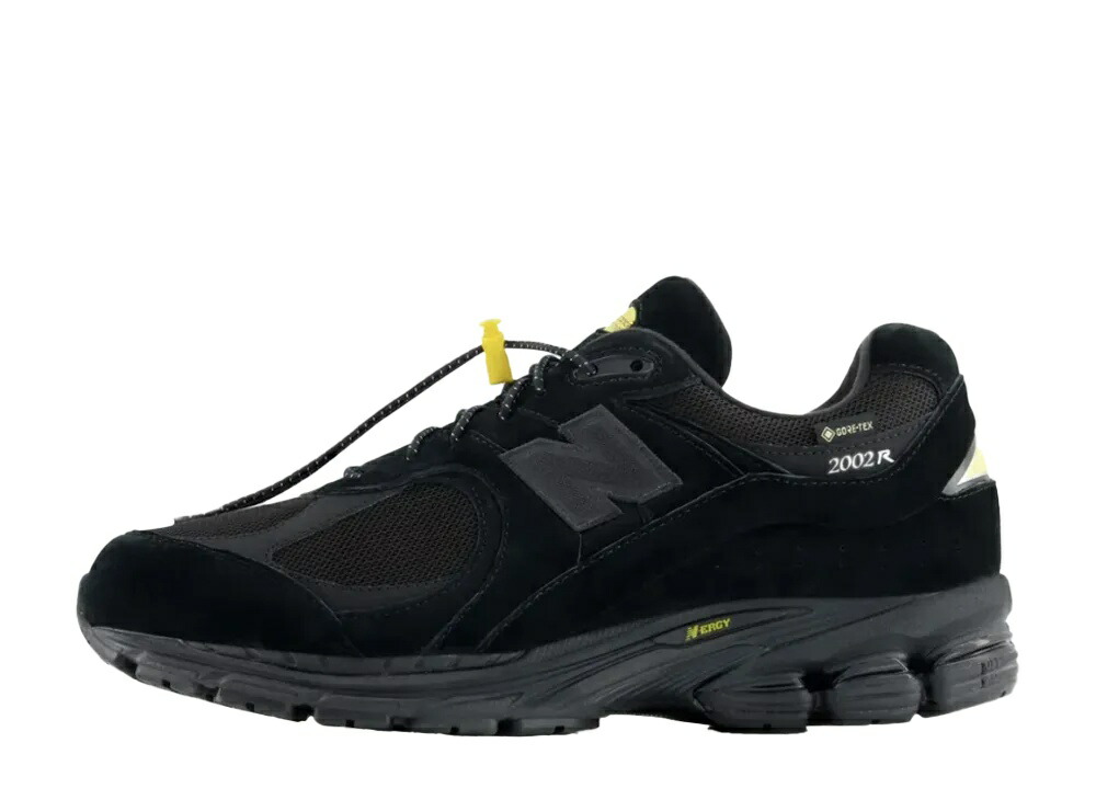 ＼百貨店大売り出し／1000円引き換え証書き著す中！New Balance ニュー平衡にする 2002R ゴアテックス 黒いこと/黄色 ニュー平衡にする M2002RX3 メンズ スニーカー 駈けっくらシューズ 21SN-M2002RX3