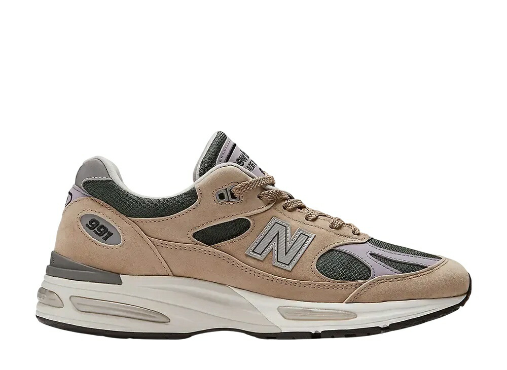 今だけ【1000円クーポン】発行中!!New Balance ニューバランス 991V2 メイド イン UK グレー/グリーン ニューバランス U991DL2 メンズ スニーカー ランニングシューズ 21SN-U991DL2