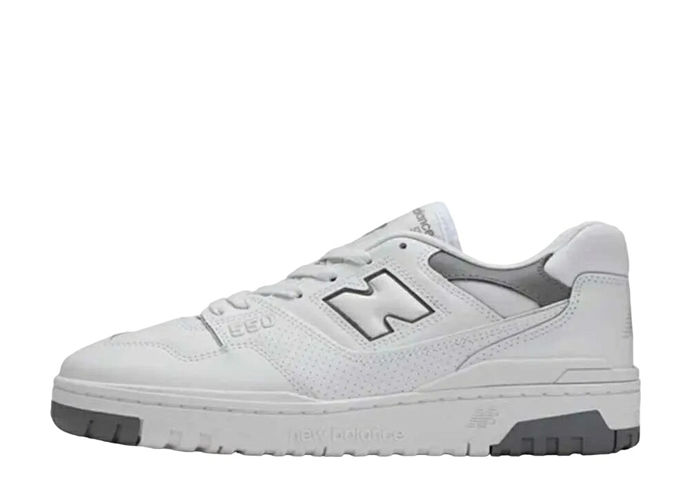 ＼百貨店大売り出し／1000円引き換え証書き著す中！New Balance ニュー平衡にする 550 白いこと/薄墨色 ニュー平衡にする BB550SWA メンズ スニーカー 駈けっくらシューズ 21SN-BB550SWA