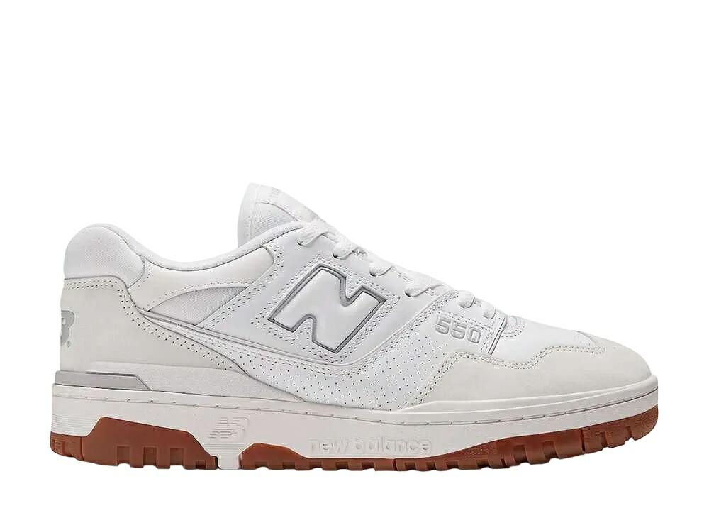 ＼百貨店大売り出し／1000円引き換え証ふり出し中！New Balance ニュー平衡にする 550 白いこと/チュインガム ニュー平衡にする BB550WGU メンズ スニーカー 駈けっくらシューズ 21SN-BB550WGU