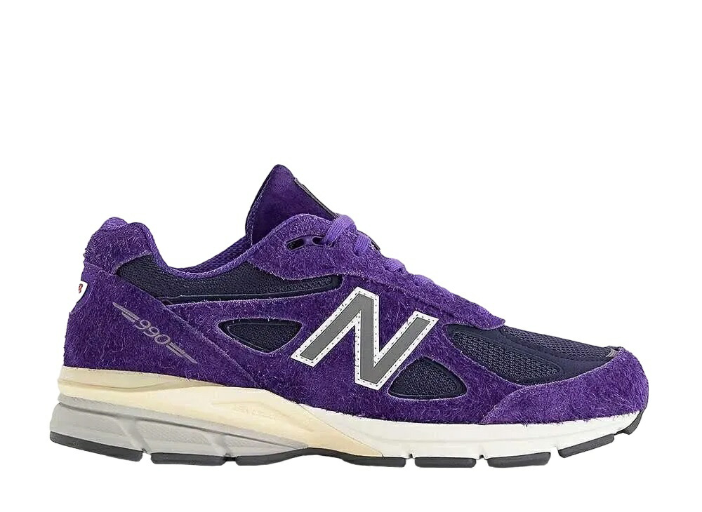 ＼百貨店大売り出し／1000円引き換え証書き著す中！New Balance ニュー平衡にする 990V4 パープルスウェード ニュー平衡にする U990結核症4 メンズ スニーカー 駈けっくらシューズ 21SN-U990結核症4