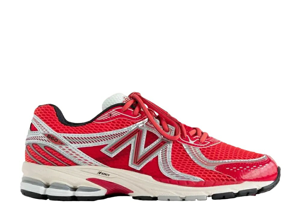 【ポイント5倍】New Balance エメレオンドレ × ニューバランス 860V2 レッド/シルバー ニューバランス ALD-NB860V2-RS メンズ スニーカー ランニングシューズ 21SN-ALD-NB860V2-RS