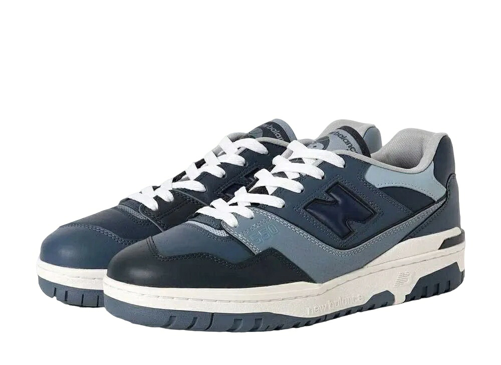 ＼百貨店大売り出し／1000円クーポン券振り出し中！New Balance ニュー平衡にする 550 米国海軍 (ビームス エクスクルーシブ) ニュー平衡にする BEAMS-NB-550-NV メンズ スニーカー 駈けっくらシューズ 21SN-BEAMS-NB-550-NV
