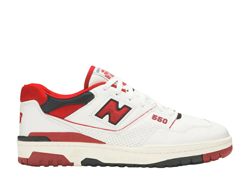 ＼百貨店大売り出し／1000円引き換え証書き著す中！New Balance エメレオンドレ × ニュー平衡にする 550 赤いこと ニュー平衡にする BB550AE1 メンズ スニーカー 駈けっくらシューズ 21SN-BB550AE1