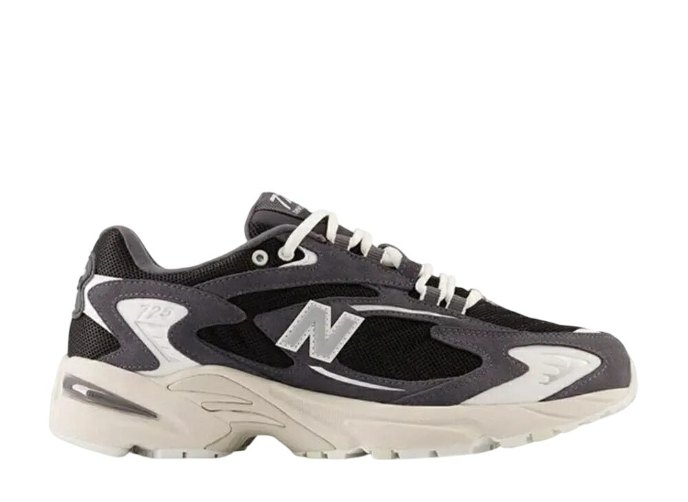 【ポイント5倍】New Balance ニューバランス 725 ブラック/ダークグレー ニューバランス ML725AC メンズ スニーカー ランニングシューズ 21SN-ML725AC