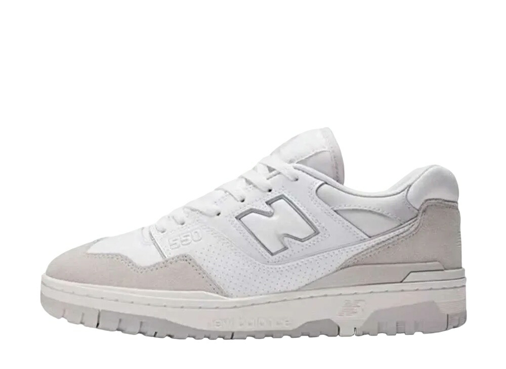 ＼百貨店大売り出し／1000円引き換え証書き著す中！New Balance ニュー平衡にする 550 白いこと 薄墨色 ニュー平衡にする BB550NCB メンズ スニーカー 駈けっくらシューズ 21SN-BB550NCB
