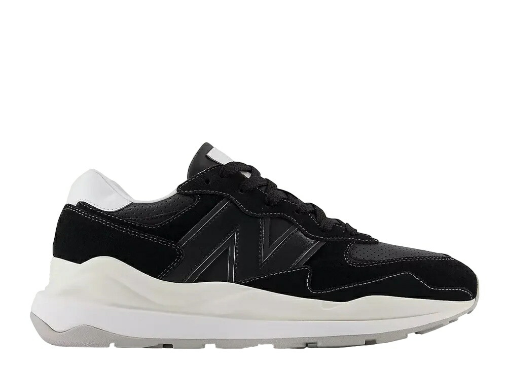 ＼百貨店大売り出し／1000円クーポン券振り出し中！New Balance ニュー平衡にする 57/40 黒いこと/シー ソルト ニュー平衡にする M5740SLB メンズ スニーカー 駈けっくらシューズ 21SN-M5740SLB