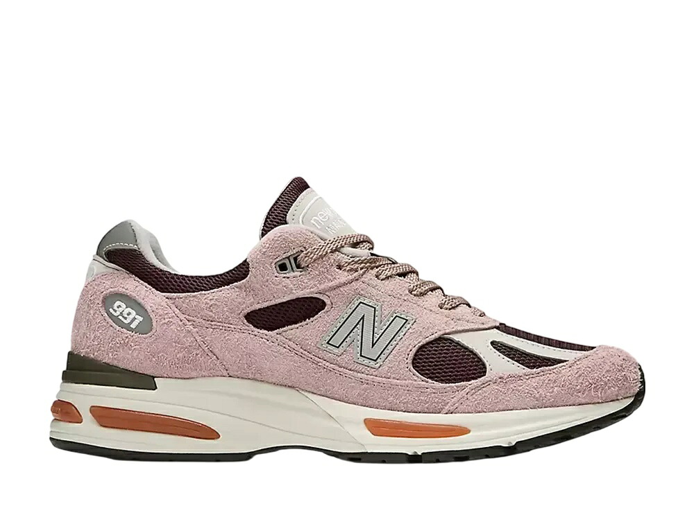 【今なら割引クーポン発行中】!New Balance ニューバランス 991V2 グレープソルベ ニューバランス U991PR2 メンズ スニーカー ランニングシューズ 21SN-U991PR2|HYPE GUARD【公式】店