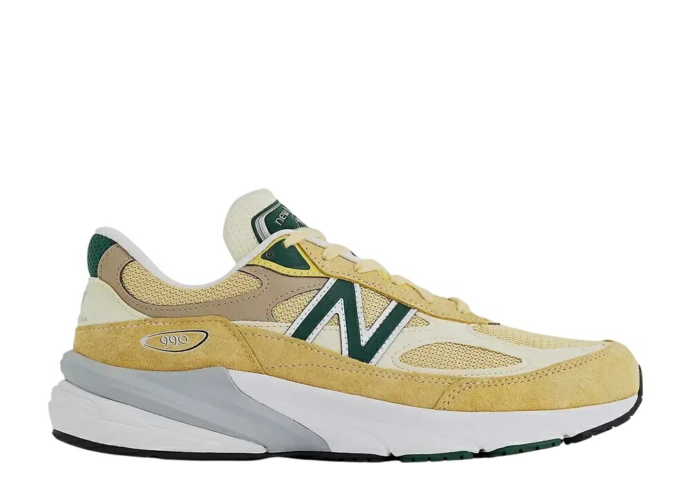 【今なら割り引き引き換え証ふり出し中】New Balance ニュー平衡にする 990V6 黄色 ニュー平衡にする U990TE6 メンズ スニーカー 駈けっくらシューズ 21SN-U990TE6