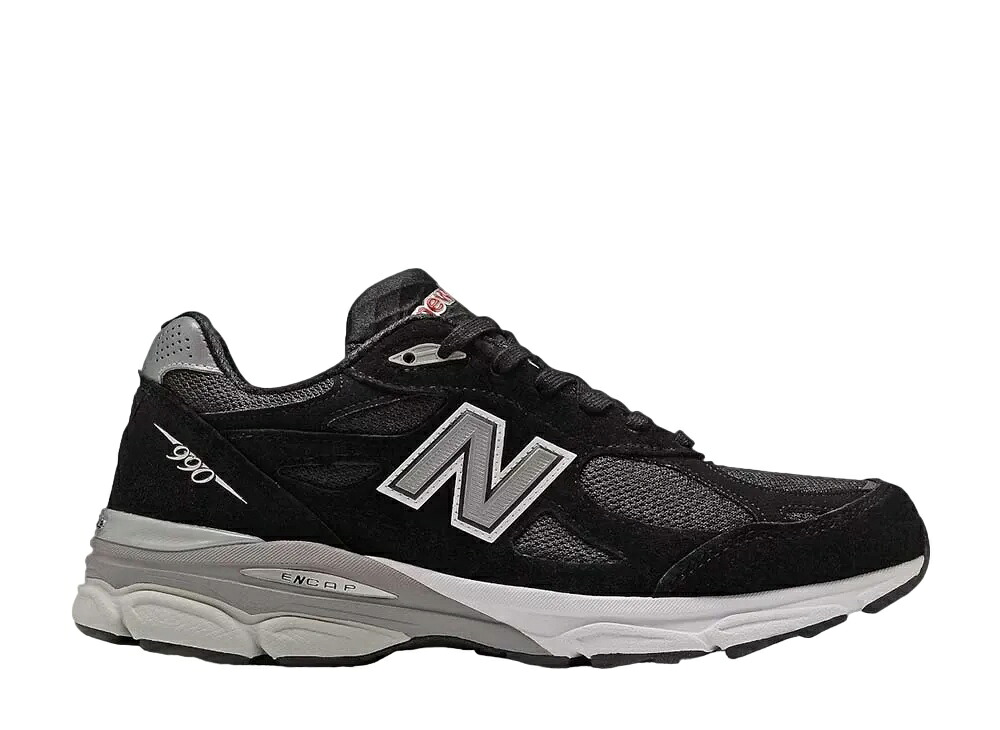 【今なら割り引き引き換え証ふり出し中】New Balance ニュー平衡にする 990V3 黒いこと ニュー平衡にする M990BS3 メンズ スニーカー 駈けっくらシューズ 21SN-M990BS3