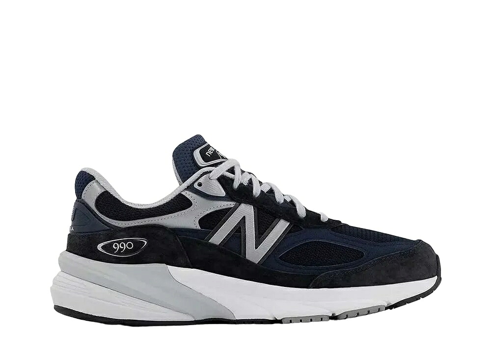 ＼百貨店大売り出し／1000円引き換え証書き著す中！New Balance ニュー平衡にする ウィメンズ 990V6 米国海軍 (踵NBロゴタイプ) ニュー平衡にする W990NV6 ウィメンズ レディース スニーカー 駈けっくらシューズ 21SN-W990NV6