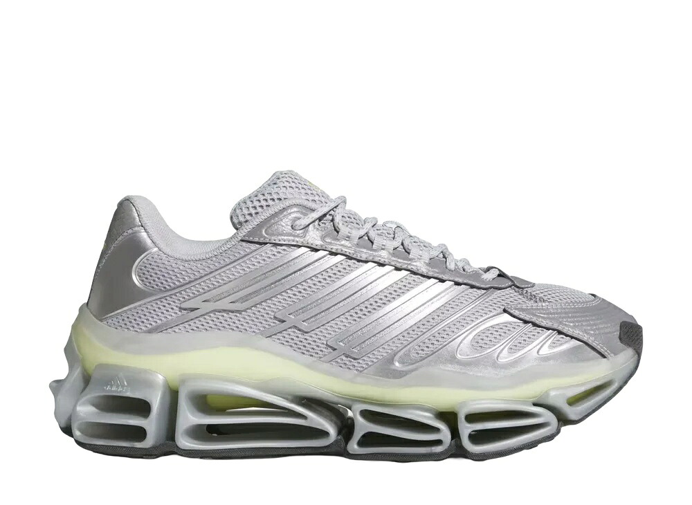 ＼百貨店大売り出し／1000円引き換え証書き著す中！adidas アディダス メガライド AG シルバーメタリック アディダス KJ3001 メンズ スニーカー 駈けっくらシューズ 21SN-KJ3001