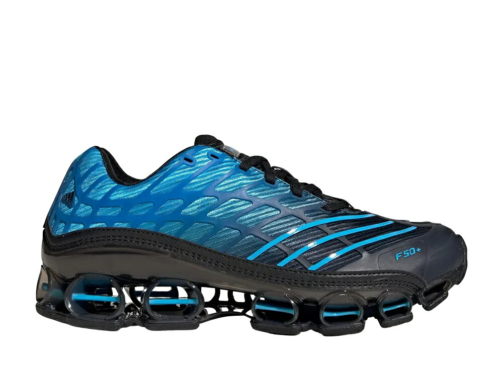 ＼百貨店大売り出し／1000円クーポン券ふり出し中！adidas アディダス メガライド F50 中核グループ黒いこと/ルシッドアクアマリン アディダス KJ4419 メンズ スニーカー 駈けっくらシューズ 21SN-KJ4419