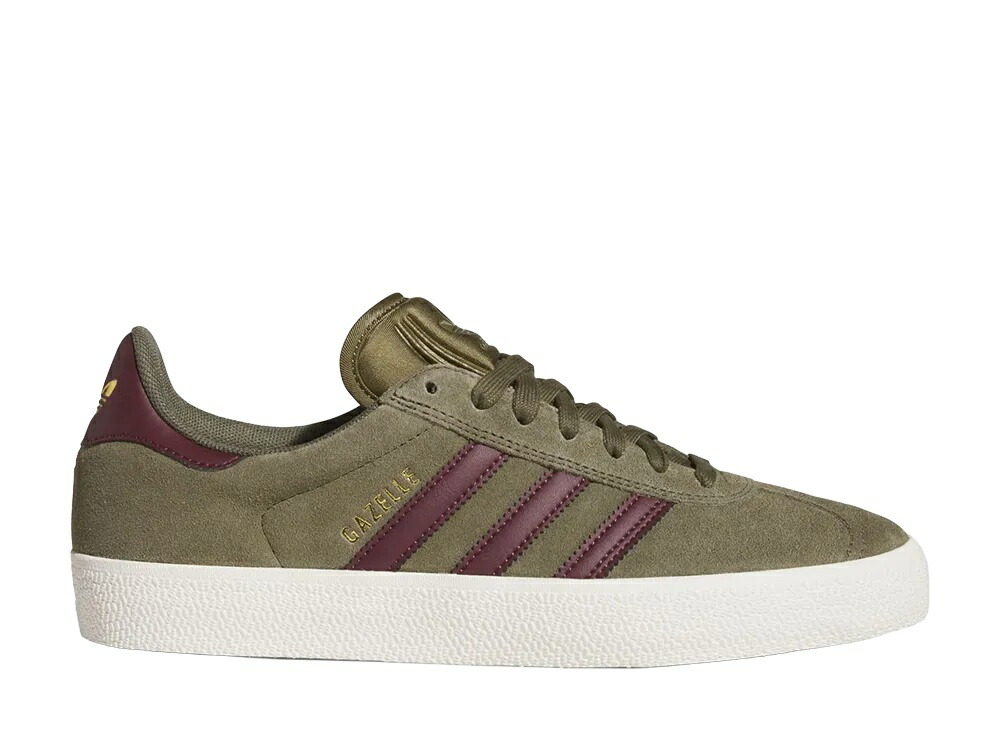 ＼百貨店大売り出し／1000円引き換え証書き著す中！adidas アディダス ガゼル ADV オリーブストレータ/マルーン アディダス KI3205 メンズ スニーカー 駈けっくらシューズ 21SN-KI3205