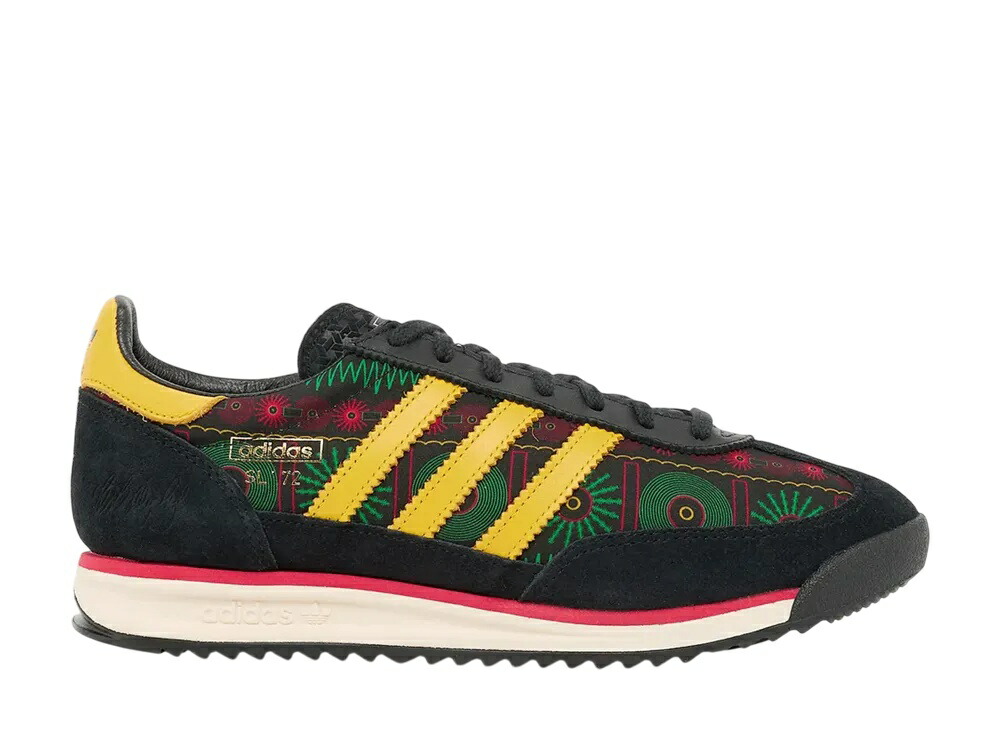 ＼百貨店大売り出し／1000円クーポン券ふり出し中！adidas シリング・マーリー × アディダス SL72 マルチ色合い/靉靆たる緑であること/赤いこと アディダス KJ4476 メンズ スニーカー 駈けっくらシューズ 21SN-KJ4476