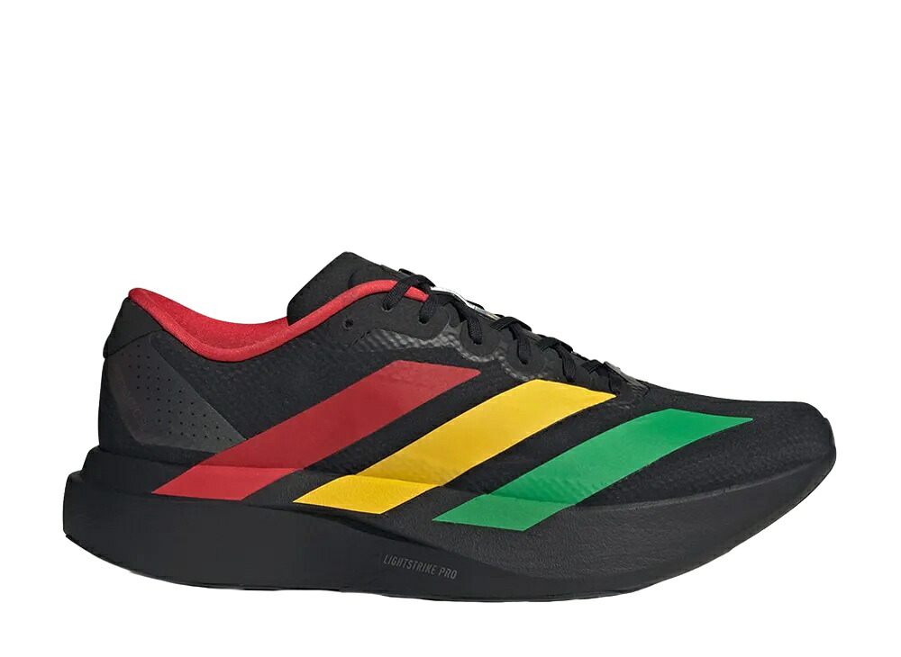 【今なら割り引き引き換え証ふり出し中】adidas シリングマーリー × アディダス アディゼロ エヴォ SL 中核グループ黒いこと/生々しい緑であること/塗板ゴールド アディダス KJ6160 メンズ スニーカー 駈けっくらシューズ 21SN-KJ6160