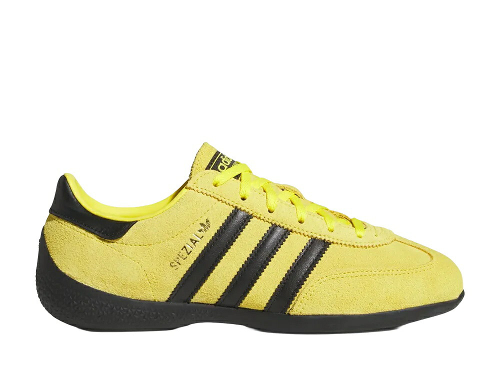 ＼百貨店大売り出し／1000円引き換え証ふり出し中！adidas アディダス ウィメンズ ハンドボール スペツィアル 置き目労働者階級 黄色/中核グループ黒いこと アディダス KJ3627 ウィメンズ レディース スニーカー 駈けっくらシューズ 21SN-KJ3627