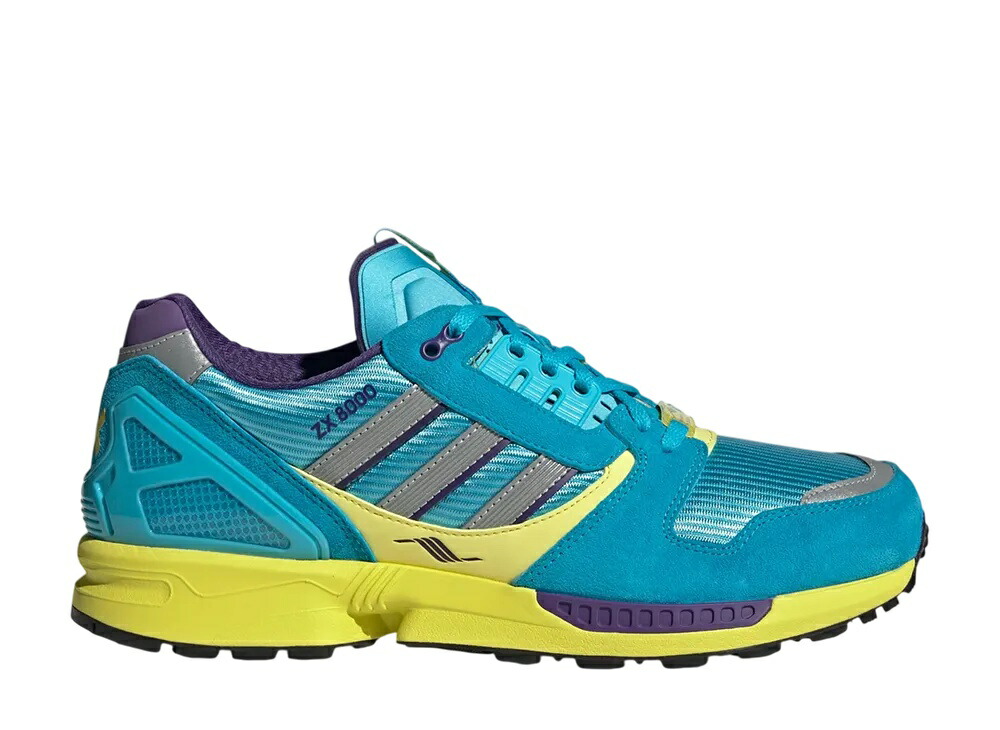 ＼百貨店大売り出し／1000円引き換え証ふり出し中！adidas アディダス ZX 8000 JC \u0026 MT コンソーシアム ブルーグロー/パープル アディダス JQ6739 メンズ スニーカー 駈けっくらシューズ 21SN-JQ6739