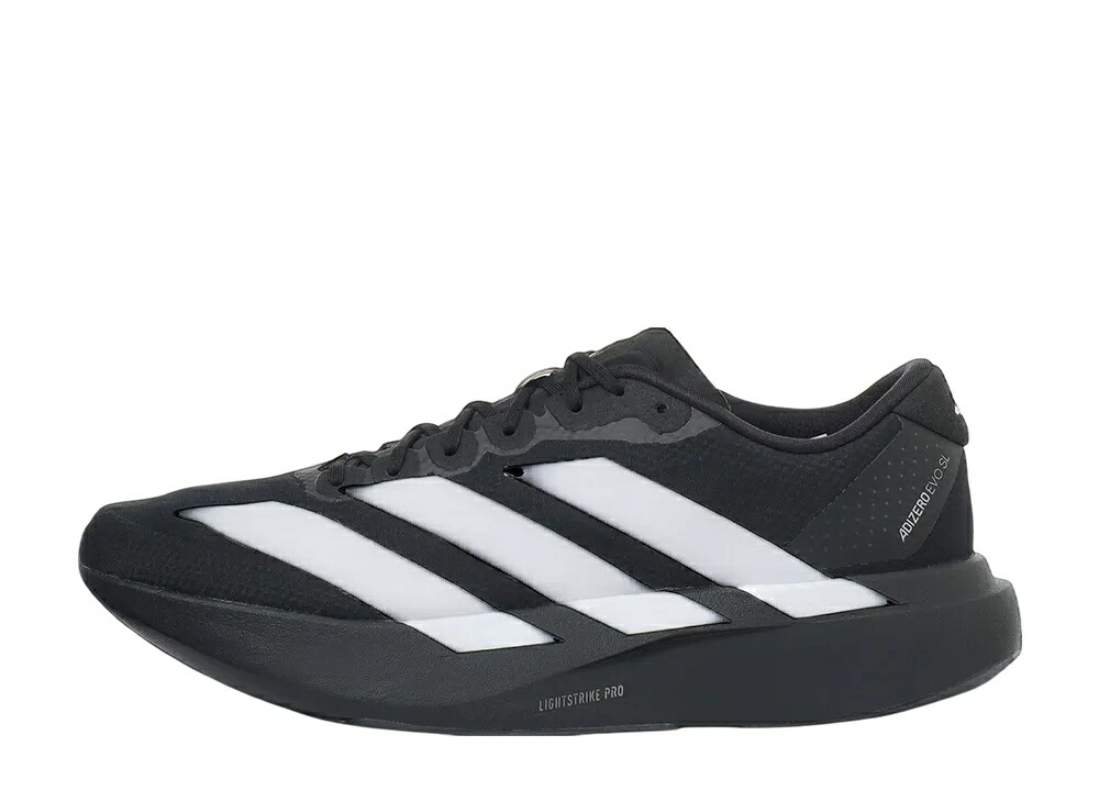 【今なら割り引き引き換え証ふり出し中】adidas アディダス アディゼロ エヴォ SL ウーブン 中核グループ黒いこと/フットウェアホワイト アディダス JR4728 メンズ スニーカー 駈けっくらシューズ 21SN-JR4728