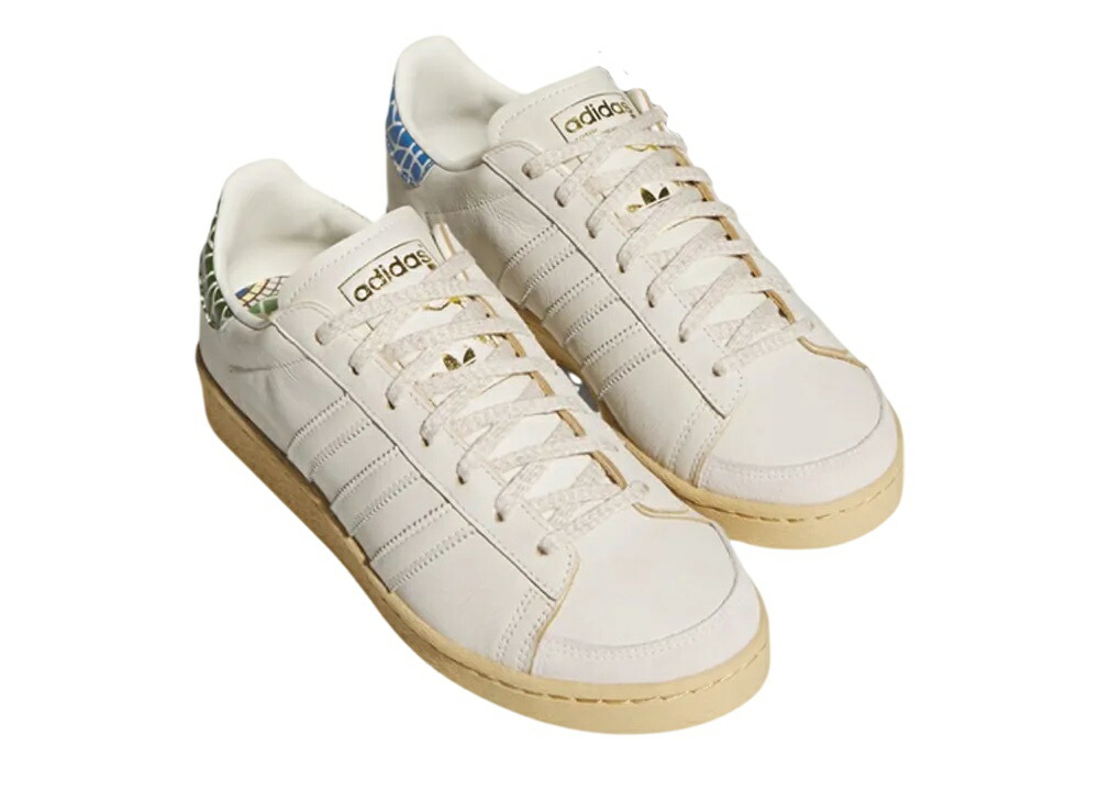 ＼百貨店大売り出し／1000円引き換え証書き著す中！adidas アディダス ジャ赤ちょうちん 置き目 象牙色/ゴールドメタリック アディダス KI6976 メンズ スニーカー 駈けっくらシューズ 21SN-KI6976