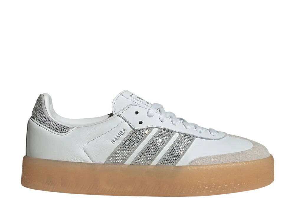 ＼百貨店大売り出し／1000円引き換え証ふり出し中！adidas アディダス ウィメンズ サンベイ 水晶白いこと/シルバーメタリック/チュインガム アディダス IH4046 ウィメンズ レディース スニーカー 駈けっくらシューズ 21SN-IH4046