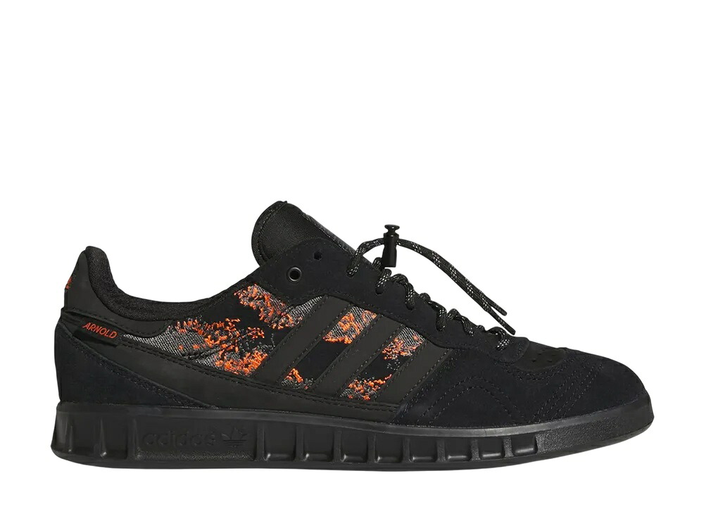 ＼百貨店大売り出し／1000円クーポン券振り出し中！adidas マイク・アーノルド × アディダス ハンドボール とっ始め 中核グループ黒いこと/セミインパクトオレンジ アディダス JR7105 メンズ スニーカー 駈けっくらシューズ 21SN-JR7105