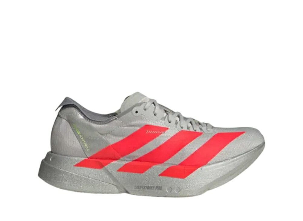 【今なら割り引き引き換え証ふり出し中】adidas アディダス ウィメンズ アディゼロ アディオス 労働者階級4 グレーツー/ルシッドレッド/薄墨色 アディダス JR6357 ウィメンズ レディース スニーカー 駈けっくらシューズ 21SN-JR6357