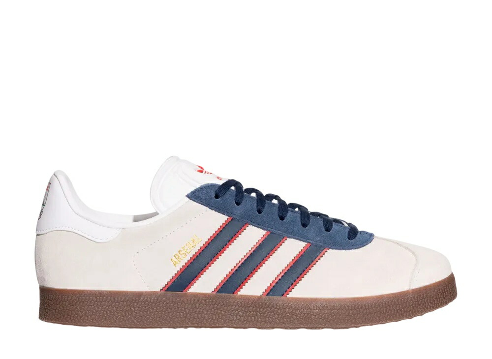 ＼百貨店大売り出し／1000円引き換え証書き著す中！adidas アーセナル × アディダス ガゼル クラウドホワイト/赤いこと/カレッジネイビー アディダス HQ0005 メンズ スニーカー 駈けっくらシューズ 21SN-HQ0005