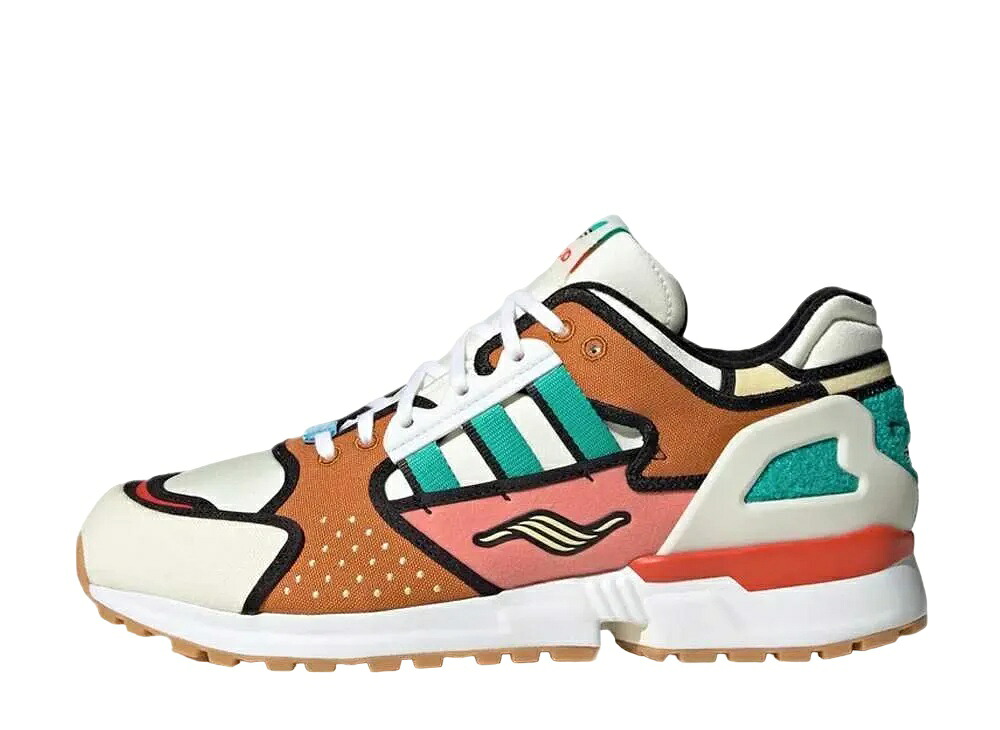 ＼百貨店大売り出し／1000円引き換え証書き著す中！adidas 社会階級紅茶 ハンバーガー × アディダス ZX 10000 A-ZX アディダス H05783 メンズ スニーカー 駈けっくらシューズ 21SN-H05783