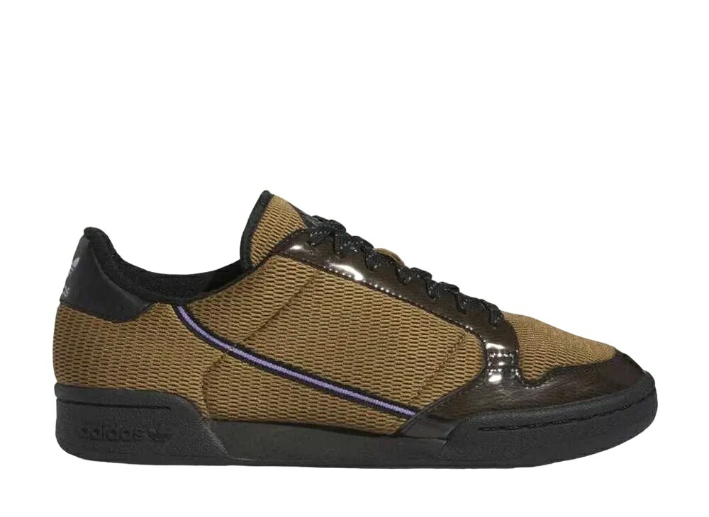 ＼百貨店大売り出し／1000円引き換え証書き著す中！adidas ブロンディ・マッコイ × アディダス コンチネンタル80 中核グループ黒いこと/神通力紫はしどい アディダス IG5574 メンズ スニーカー 駈けっくらシューズ 21SN-IG5574
