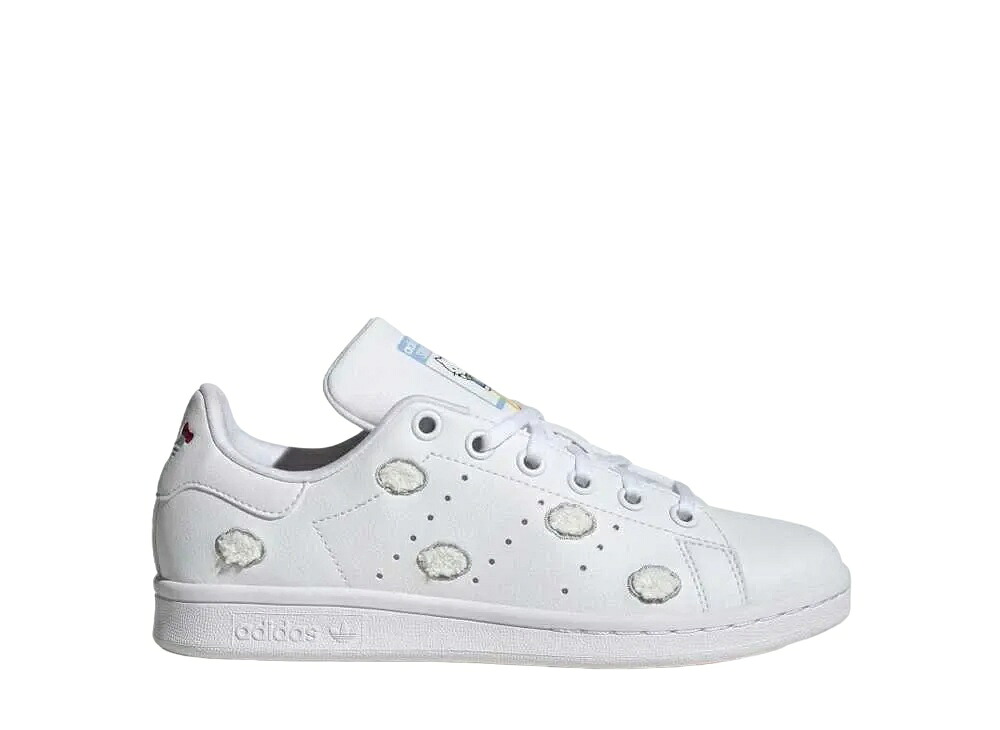 【割引クーポンあり】adidas ハローキティ &times; アディダス GS スタンスミス フットウェアホワイト/グレーワン/グローブルー アディダス IF7022 大人も履ける キッズモデル ウィメンズ レディース スニーカー ランニングシューズ キッズスニーカー ベビーシューズ 21SN-IF7022｜HYPE GUARD【公式】店