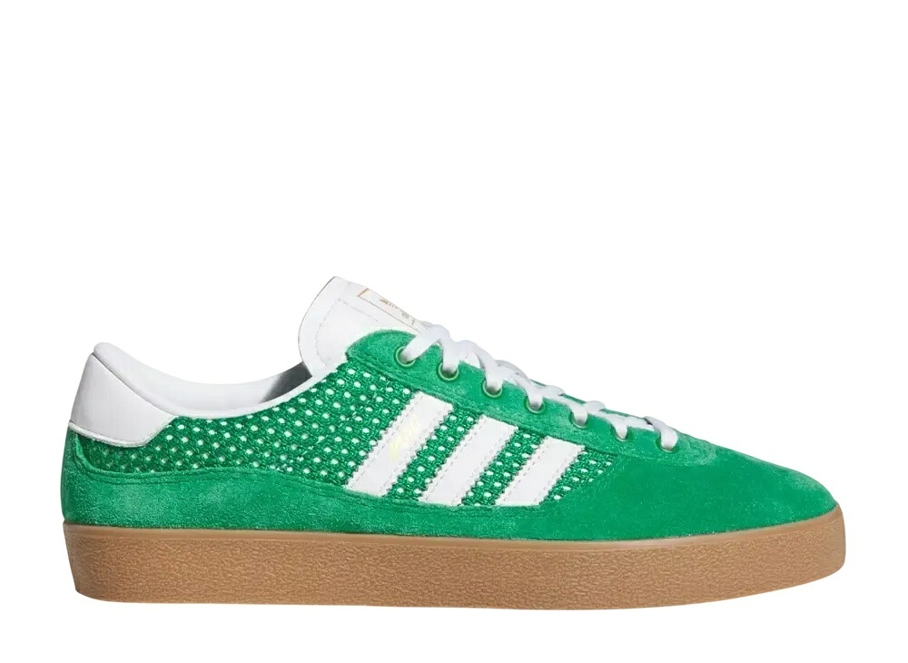 【割引クーポンあり】adidas アディダス プイグ インドア グリーン/クラウドホワイト/ガム アディダス JH8163 メンズ スニーカー ランニングシューズ 21SN-JH8163