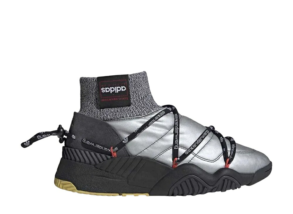 ＼百貨店大売り出し／1000円クーポン券ふり出し中！adidas アレキサンダーワン × アディダス パフ調教師 つや消ししろがね色/中核グループ黒いこと アディダス FV2960 メンズ スニーカー 駈けっくらシューズ 21SN-FV2960