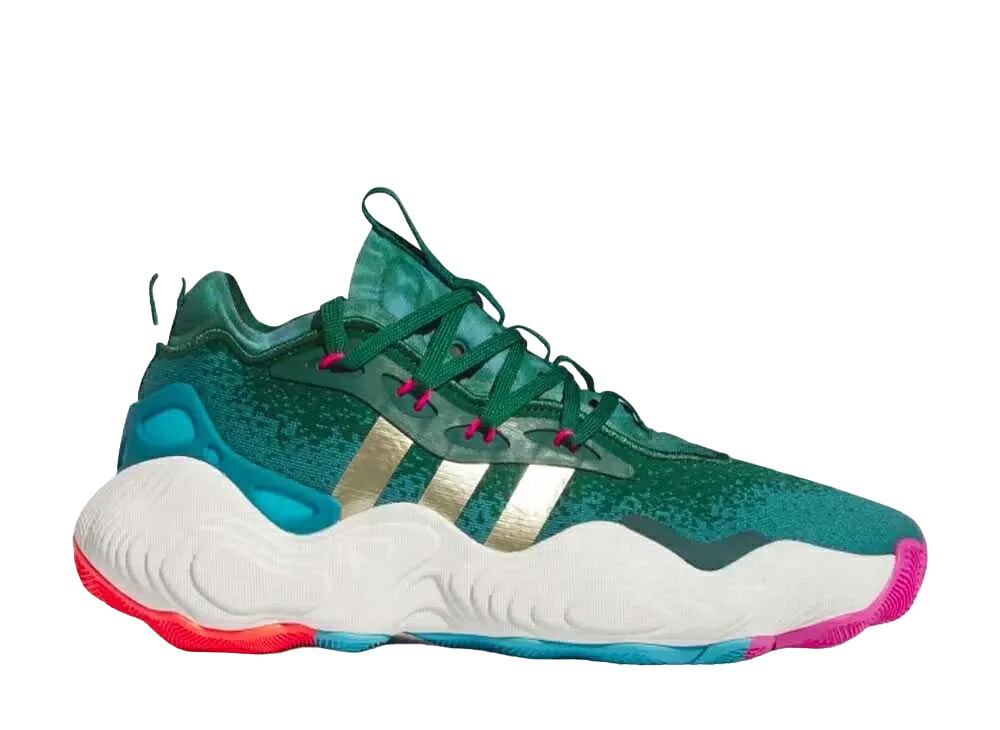 ＼百貨店大売り出し／1000円引き換え証ふり出し中！adidas アディダス 御盆若い衆3 籠球 野球クラブうす暗い緑であること/ゴールドメタリック/アークティックフュージョン アディダス IE9301 メンズ スニーカー 駈けっくらシューズ 21SN-IE9301