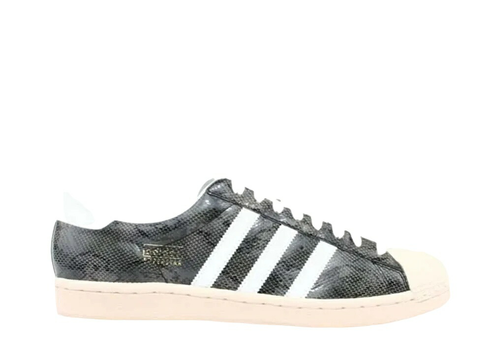 ＼百貨店大売り出し／1000円引き換え証書き著す中！adidas アディダス はやりっ児 ヴィンテージ スネークスキン 黒いこと アディダス 463595 メンズ スニーカー 駈けっくらシューズ 21SN-463595