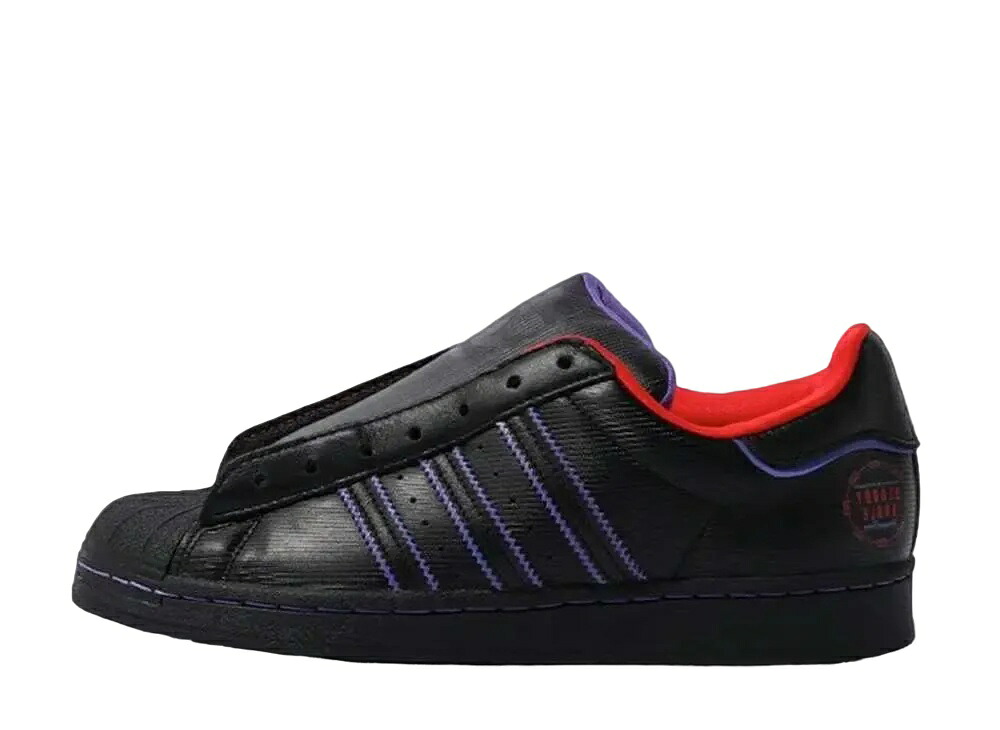 ＼百貨店大売り出し／1000円クーポン券ふり出し中！adidas ブラッディ 一角 × アディダス はやりっ子 スピード競技受け答え 中核グループ 黒いこと/赤いこと アディダス FZ6568 メンズ スニーカー 駈けっくらシューズ 21SN-FZ6568