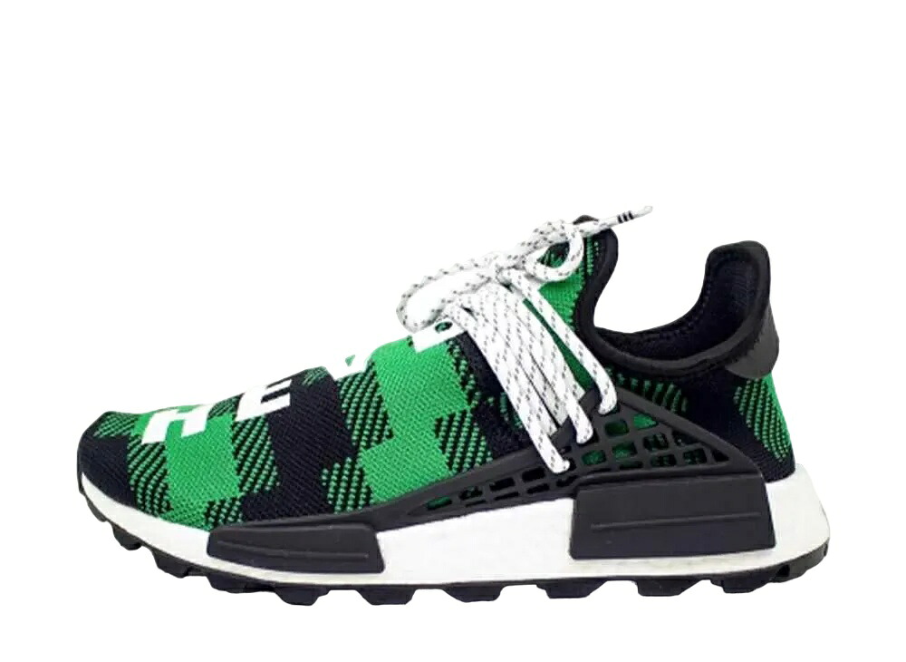 【今なら割引クーポン発行中】!adidas ファレル × アディダス NMD Hu X BBC グリーン プレイド アディダス EF7388 メンズ スニーカー ランニングシューズ 21SN-EF7388|HYPE GUARD【公式】店