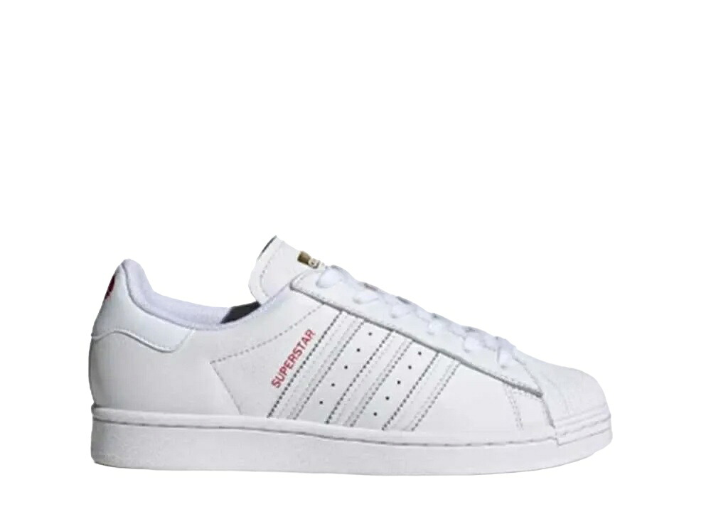 【今なら割り引き引き換え証ふり出し中】adidas アディダス ウィメンズ はやりっ児 バレンタインデイ クラウド 白いこと/スカーレット/ゴールド メタリック アディダス FX1203 ウィメンズ レディース スニーカー 駈けっくらシューズ 21SN-FX1203