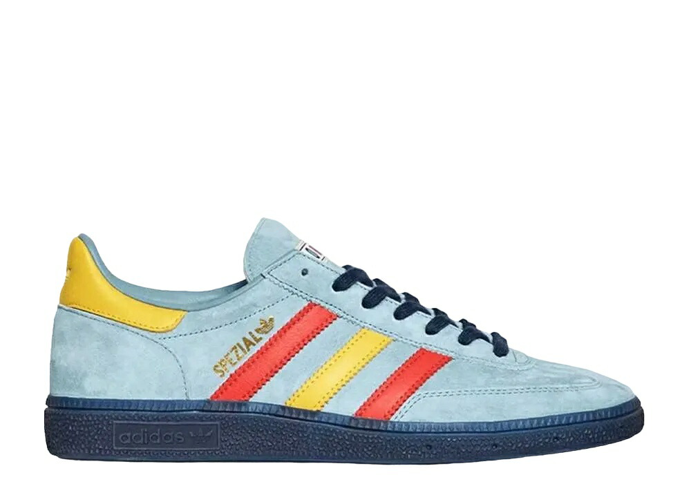 ＼百貨店大売り出し／1000円引き換え証書き著す中！adidas 挙げ句の果て × アディダス ハンドボール スペツィアル 青碧/野球クラブ 黄色 アディダス HP9390 メンズ スニーカー 駈けっくらシューズ 21SN-HP9390