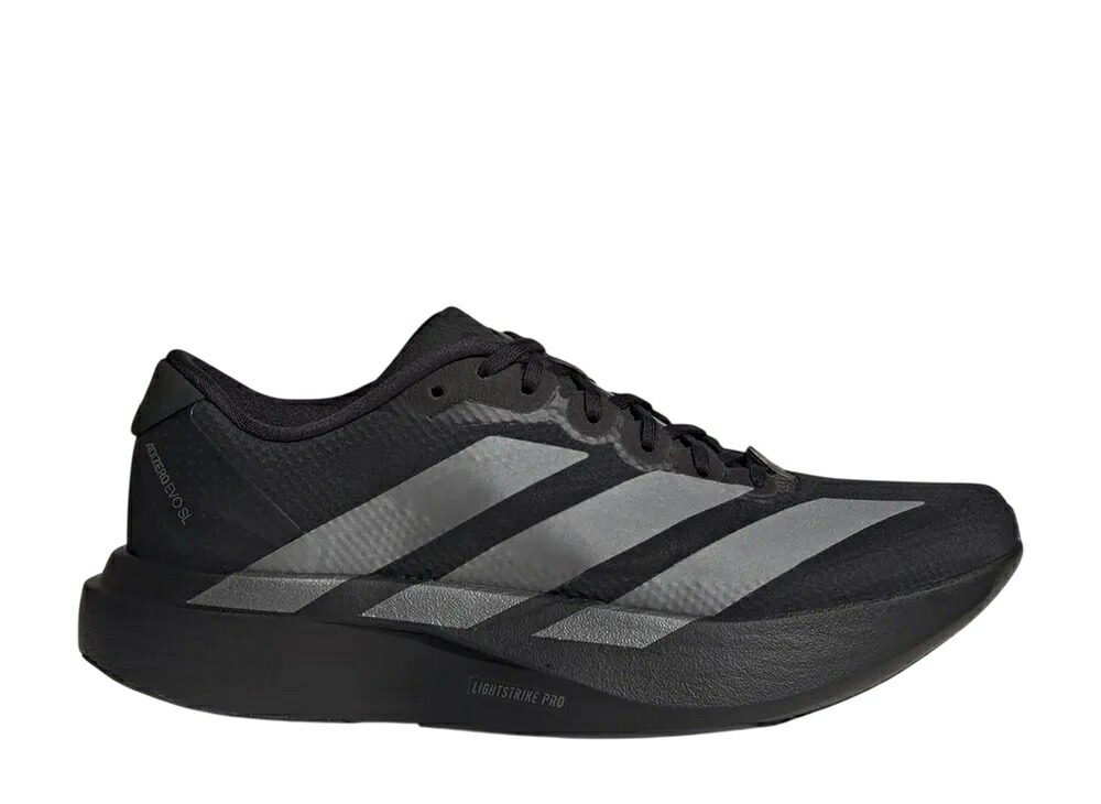 ＼百貨店大売り出し／1000円引き換え証書き著す中！adidas アディダス ウィメンズ アディゼロ エヴォ SL ウーブン 中核グループ黒いこと/アイアンメタリック アディダス JR4737 ウィメンズ レディース スニーカー 駈けっくらシューズ 21SN-JR4737