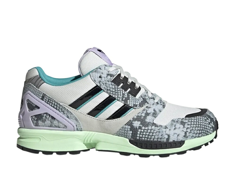 ＼百貨店大売り出し／1000円引き換え証ふり出し中！adidas アディダス ZX 8000 白いこと/中核グループ黒いこと/ハイレスアクア アディダス FW2152 メンズ スニーカー 駈けっくらシューズ 21SN-FW2152