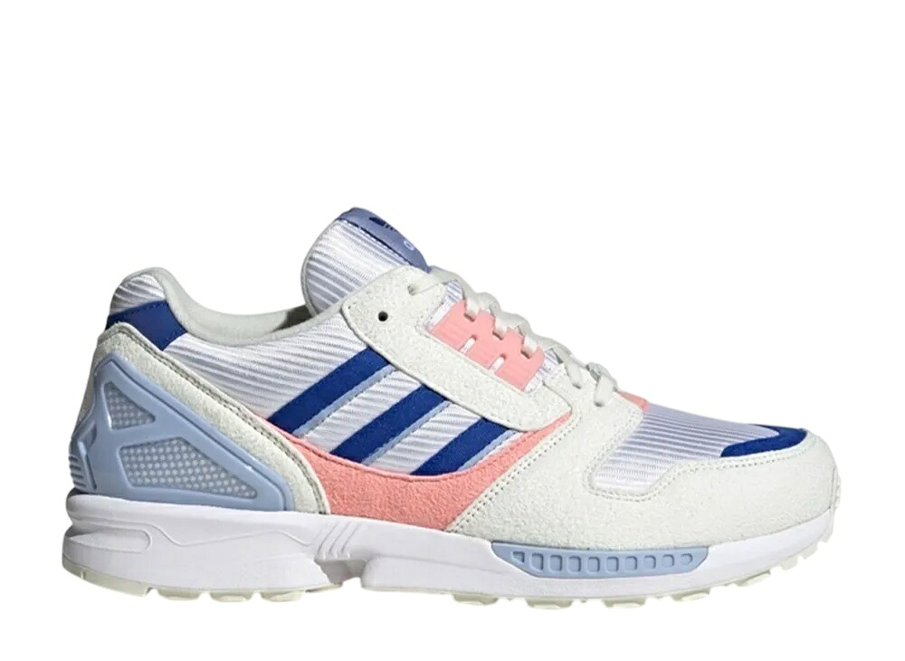 ＼百貨店大売り出し／1000円クーポン券ふり出し中！adidas アディダス ZX 8000 白いこと/野球クラブロイヤル青碧/グローリーピンク アディダス FX3940 メンズ スニーカー 駈けっくらシューズ 21SN-FX3940
