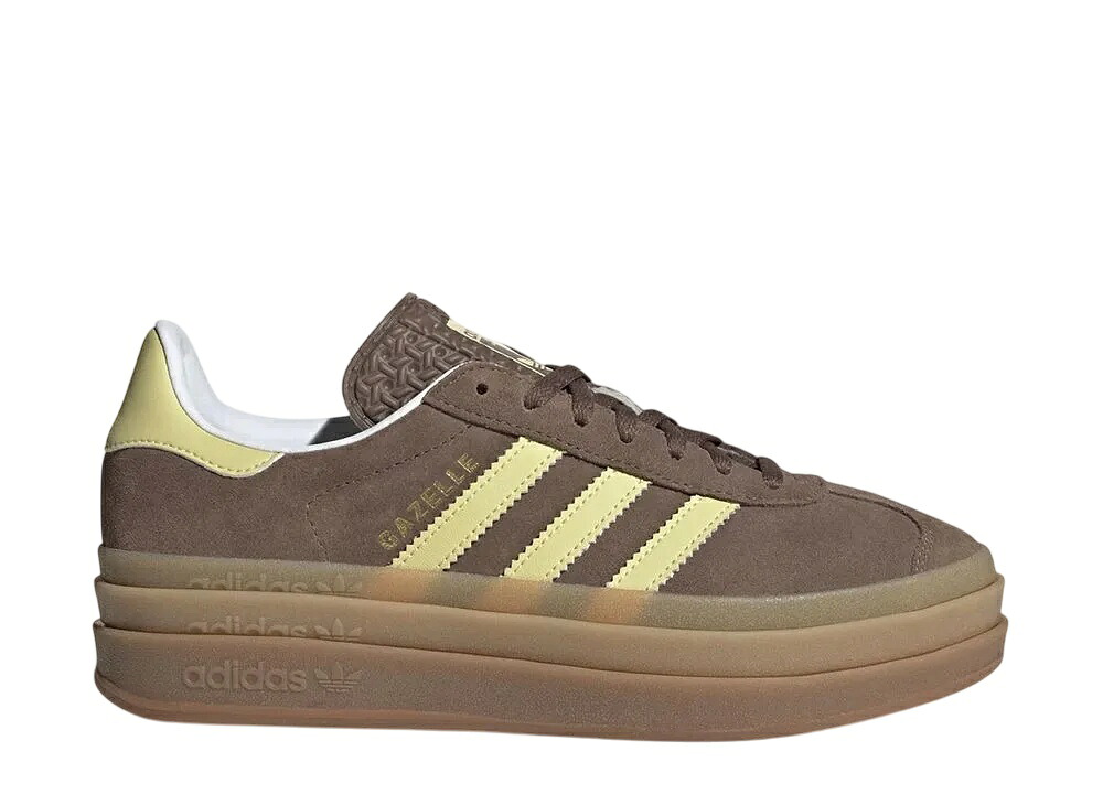 ＼百貨店大売り出し／1000円引き換え証書き著す中！adidas アディダス ウィメンズ ガゼル 塗板 アースストレータ/黒色火薬黄色/クラウドホワイト アディダス JI2697 ウィメンズ レディース スニーカー 駈けっくらシューズ 21SN-JI2697