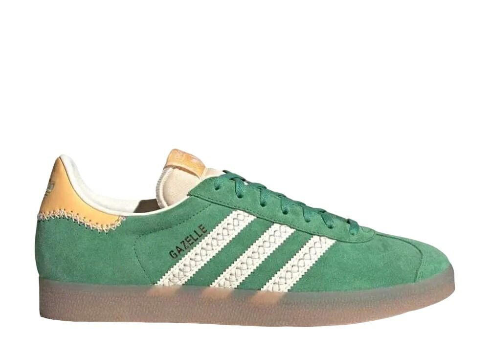 ＼百貨店大売り出し／1000円クーポン券振り出し中！adidas アディダス ガゼル プリラブドグリーン/皮膚軟化剤白いこと/虚蝉ぴかぴか光る アディダス IE3692 メンズ スニーカー 駈けっくらシューズ 21SN-IE3692