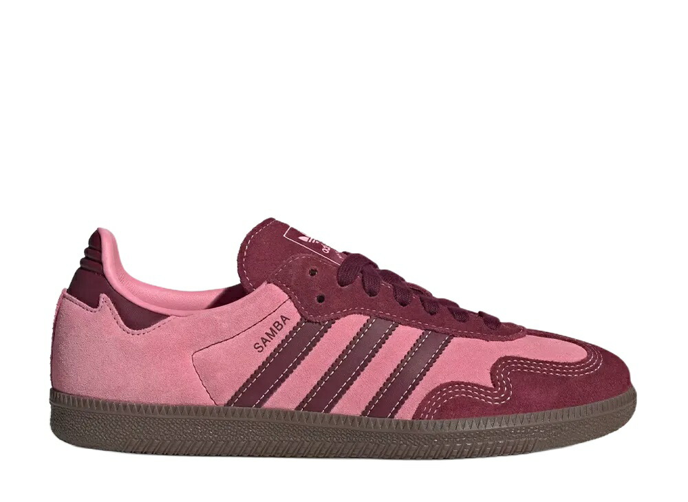＼百貨店大売り出し／1000円引き換え証書き著す中！adidas アディダス ウィメンズ サンバ OG さくら色ぴかぴか光る/シャドウレッド/チュインガム アディダス IH6704 ウィメンズ レディース スニーカー 駈けっくらシューズ 21SN-IH6704
