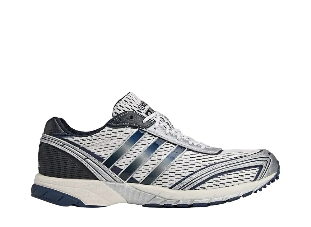 ＼百貨店大売り出し／1000円引き換え証書き著す中！adidas スポーティアンドリッチ × アディダス ウィメンズ アディゼロ アディオス1 フットウェアホワイト/コアネイビー/クラウドホワイト アディダス JP7544 ウィメンズ レディース スニーカー 駈けっくらシューズ 21SN-JP7544