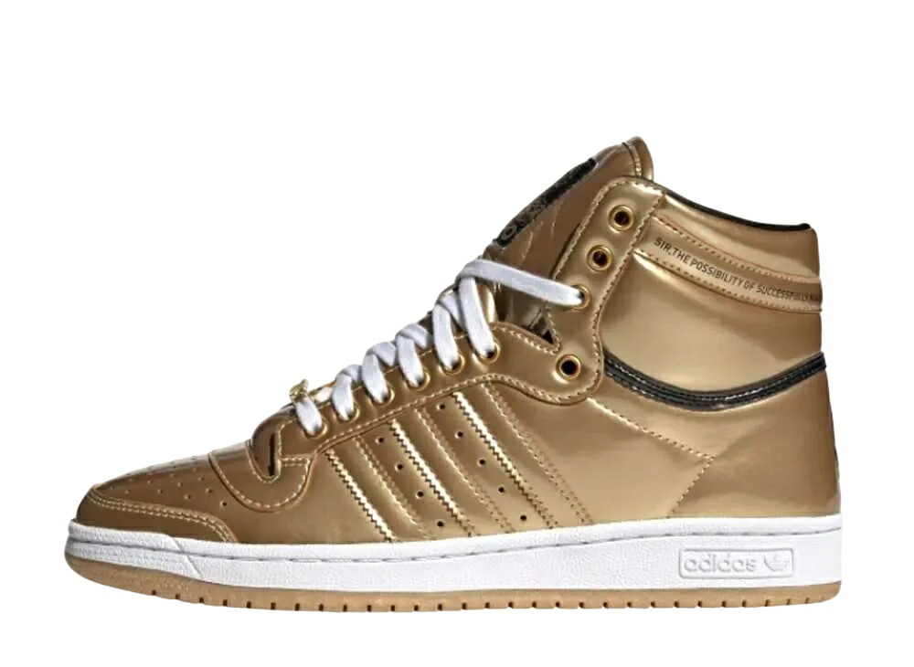 ＼百貨店大売り出し／1000円引き換え証書き著す中！adidas アディダス×スター・ウォーズ トップテンハイ C-3PO アディダス FY2458 メンズ スニーカー 駈けっくらシューズ 21SN-FY2458