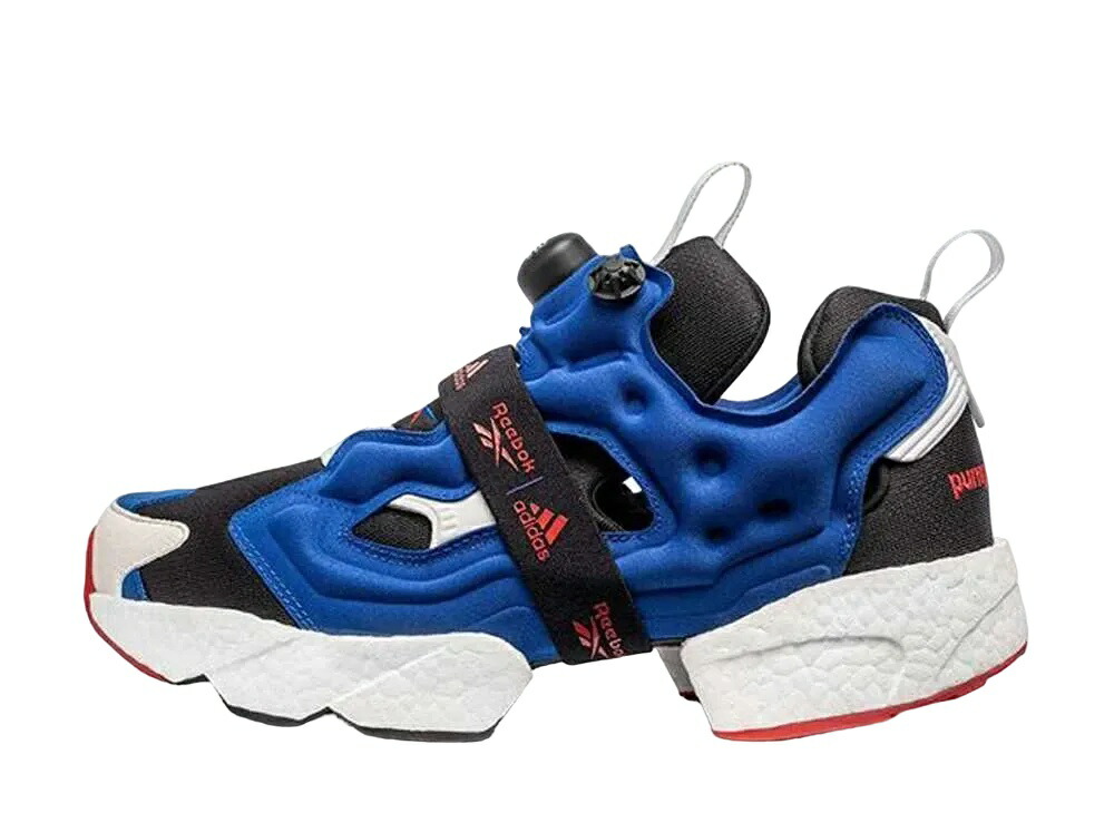 ＼百貨店大売り出し／1000円引き換え証書き著す中！adidas アディダス ×リーボック インスタポンプフューリー ブースト トリコロール アディダス FY8776 メンズ スニーカー 駈けっくらシューズ 21SN-FY8776