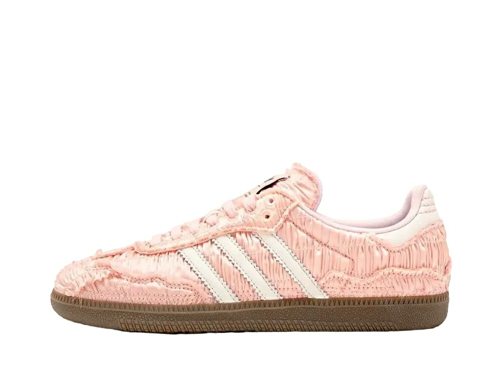 ＼百貨店大売り出し／1000円引き換え証ふり出し中！adidas レヴェリー バイ キャロライン・ヒュー × アディダス ウィメンズ サンバ 絹地 アッパー サクラ色 アディダス JQ4747 ウィメンズ レディース スニーカー 駈けっくらシューズ 21SN-JQ4747